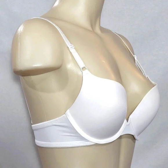 34B Maidenform 5809 Self Expressions Convertible Pushup Bra White NWT - Picture 2 of 4